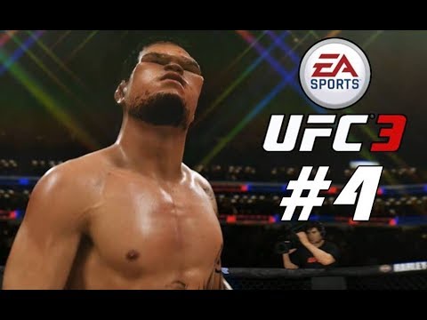 UFC 3 Welterweight Career Mode Walkthrough Part 4 - HUGE WAR WITH DARREN TILL!