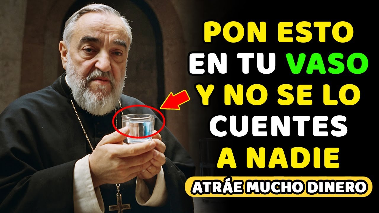 Padre Pío: ¡Pon ESTO en TU VASO y Gana Mucho Dinero! | ¡No te pierdas este vídeo!