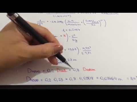 Exercício escoamento viscoso - Diâmetro