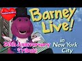 Barney Live In New York City 30th Anniversary Tribute Video
