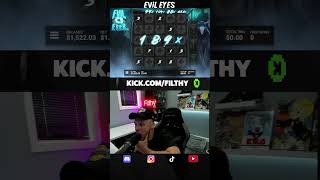 EVIL EYES GOT THE PROFIT JUICE FLOWING #evil #eyes #evileyes #slot #slots #shorts #casino #win