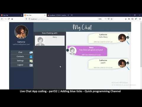 Live chat app | Part05 Javascript basics | Javascript AJAX HTML CSS JSON PHP MYSQL Tutorial