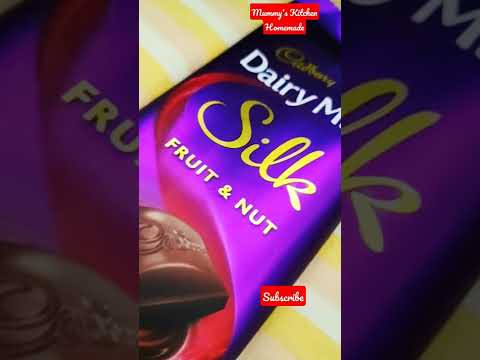 Oddly Satisfying Dairy Milk Silk Fruit & Nut Chocolate Rs 135 Big Pack #shorts #short #chocolate