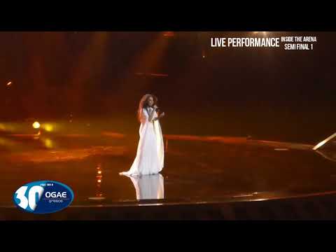 GREECE   Yianna Terzi   Live Performance   Semi Final 1  Eurovision 2018  OGAE Greece