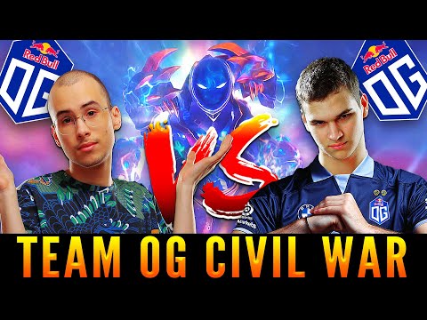 YURAGI Arc Warden vs BZM Lina | Team OG Civil War and Crazy Comeback