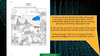 Flyers 1 TEST 2  PART 5  MINH NGOC ENGLISH