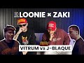 LOONIE ZAKI BREAK IT DOWN Rap Battle Review E356 FLIPTOP VITRUM Vs J BLAQUE