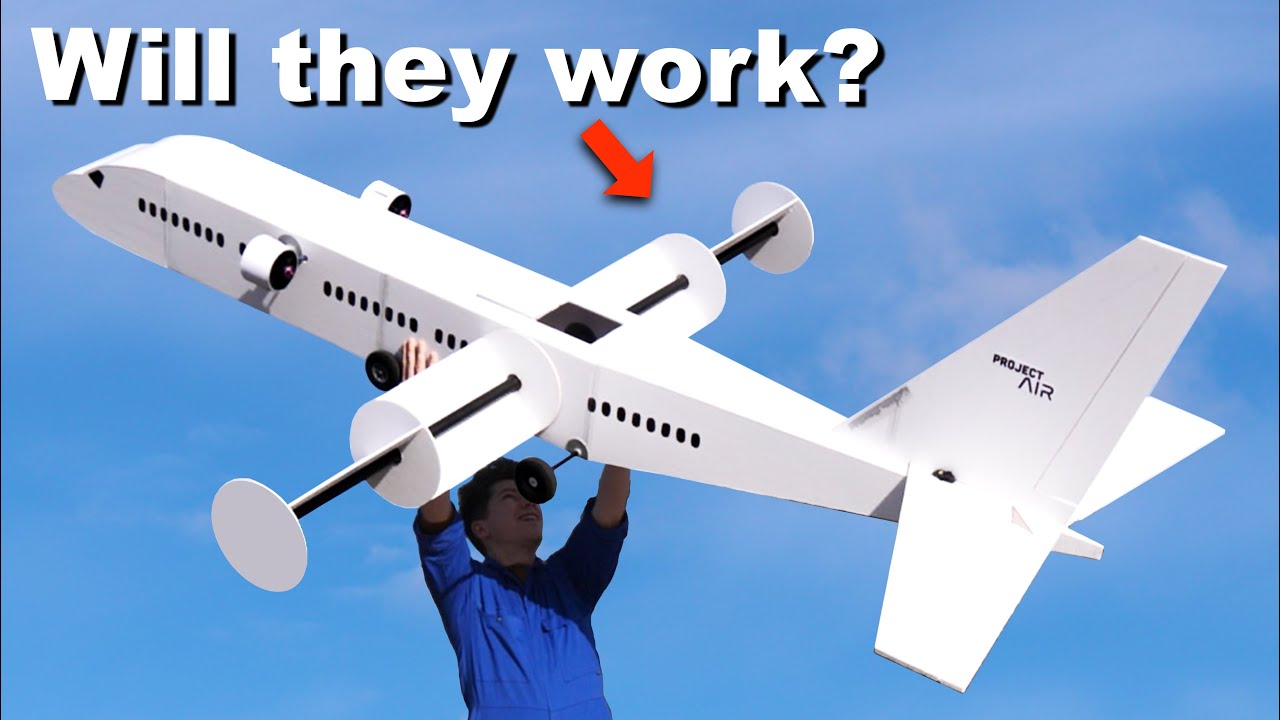 Giant Magnus Effect Plane