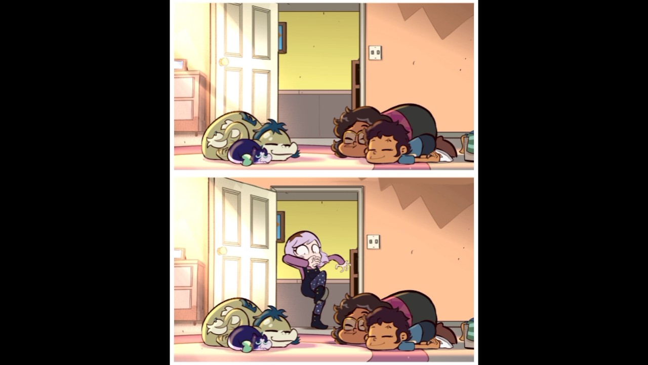 Sleeping✨️| The Owl House Comic #owlhousecomic #theowlhouse #toh #luz #vee #noceda #amity #noceda