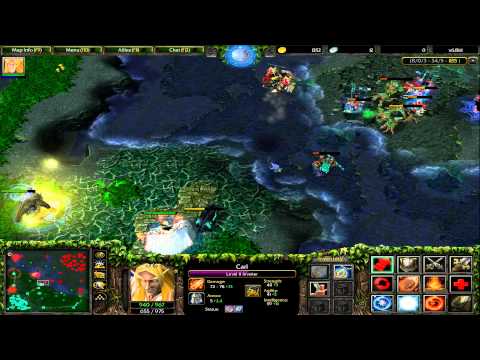 DotA 6.81d - Invoker Beyond GODLIKE ! #3
