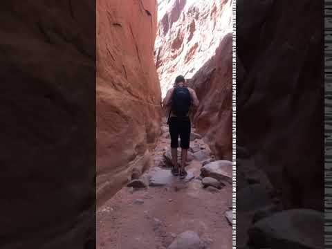 Slot canyon hike nearby