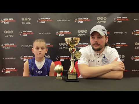 CEYBL U13 - Press conference, 19.3.2023, BC Swiss Krono Žary - HAKRO Merlins Crailsheim