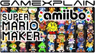 50 amiibo costumes in Super Mario Maker (Japanese)