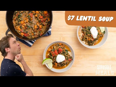$7 Lentil Soup: Hearty Health on a Budget