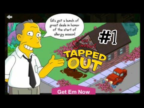 The Simpsons: Tapped Out [34] "Spring Cleaning" Update (2016) Pt 1 {Gil Deal Moe's House}