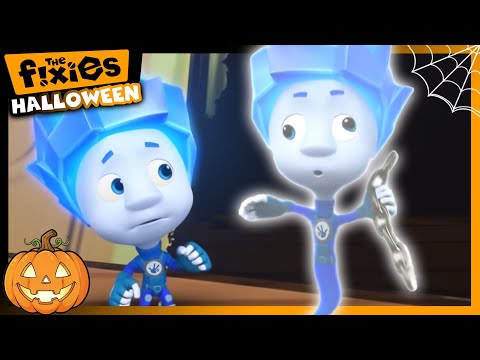 Nolik think's he's become a GHOST! 👻🎃 | The Fixies Halloween - Kingdom Kids Zone, Little Learners - The Fixies