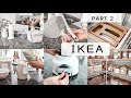 IKEA HAUL Part 2 | Kitchen storage organization ideas | Clean & organize with me