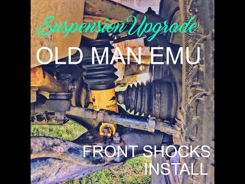 HOW TO - Old Man Emu SUSPENSION INSTALL - Galloper / Pajero / TOYOTA