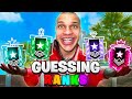 Guessing YOUR Ranks In Rainbow Six Siege
