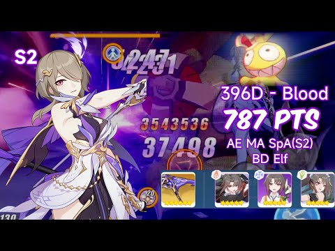Honkai Impact 3 - [Red Lotus 396D] HOMU (Blood) 787 Pts - AE(S2) MA SpA(S2) BD Elf