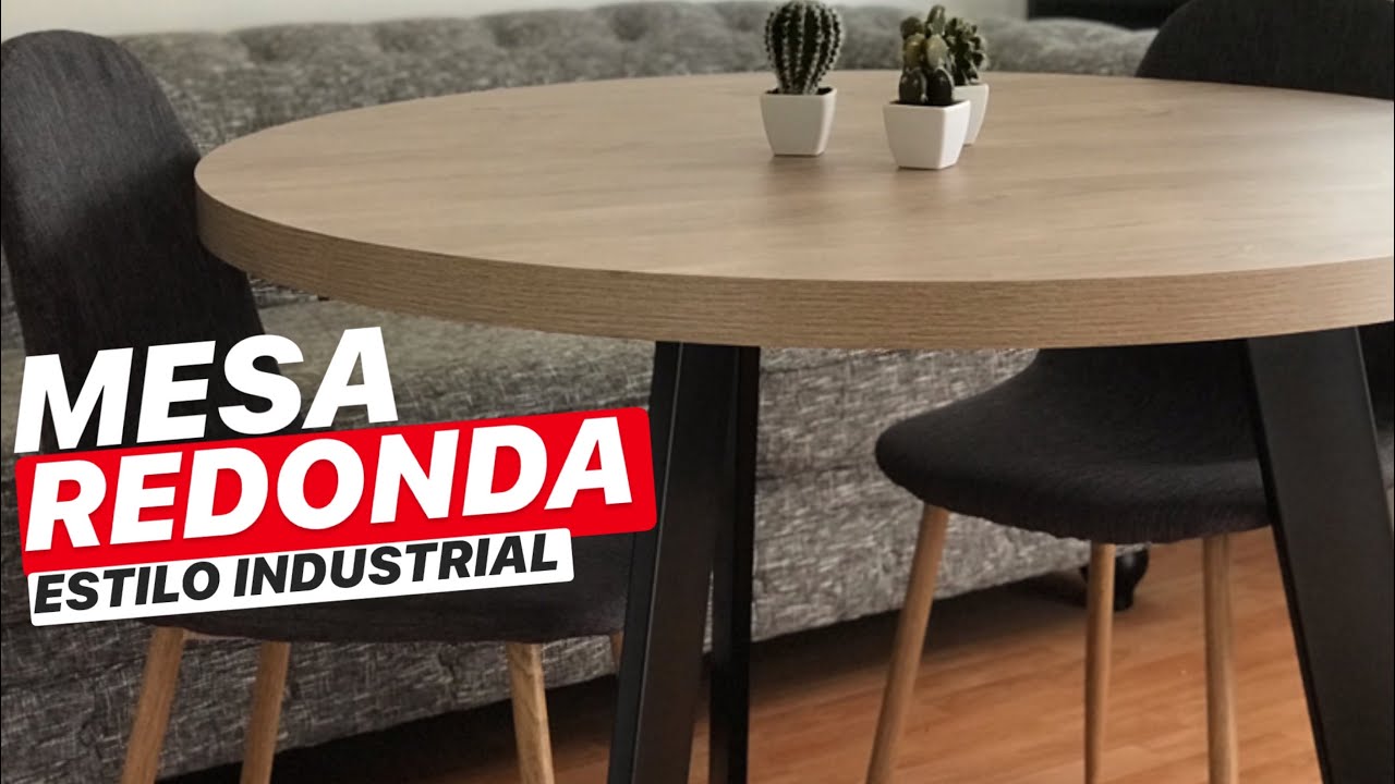 Watch MESA REDONDA, ESTILO INDUSTRIAL (By Tubo Center) - #ProyectoMueble Now MESA REDONDA, ESTILO INDUSTRIAL (By Tubo Center) - #ProyectoMueble