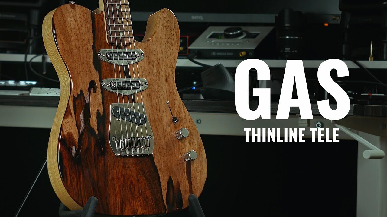 GAS Guitarworks Thinline Tele 2 sähkökitara (uusi, myyntitili)