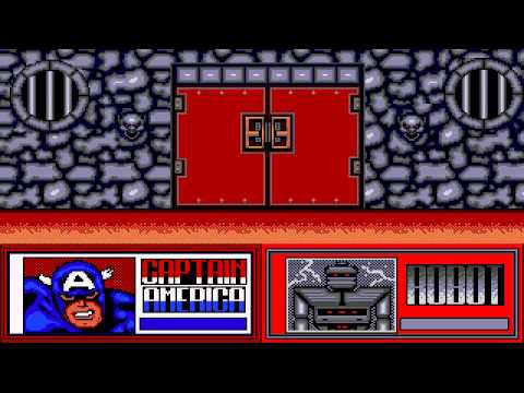 Captain America Defies the Doom Tube Atari