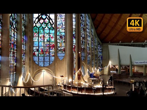 🇫🇷 📹 [4K] Igreja de Santa Joana d'Arc - Rouen, Normandia, França