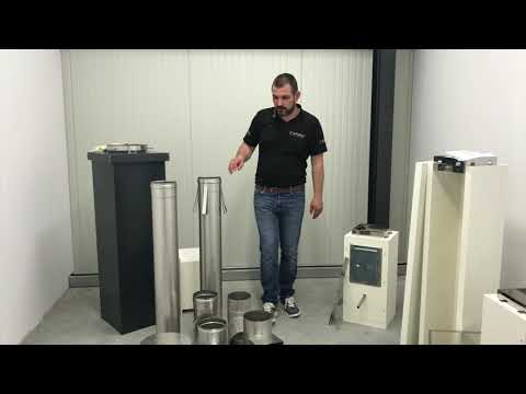 Edelstahlschornstein System Complex e von EKA Edelstahlschornsteine (einwandig)