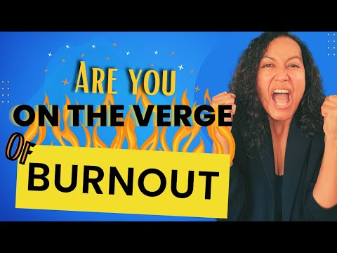 Your bodies warning signs of Burnout and Chronic Stress