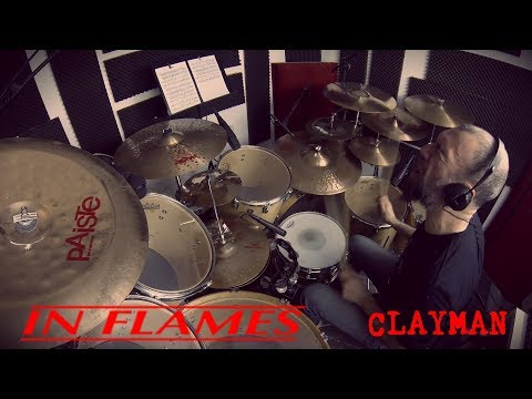 In Flames - ClayMan - Daniel Svensson Drum Cover by Edo Sala with Drum Charts