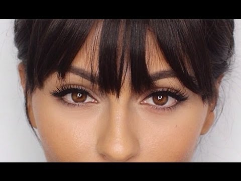 How To Use Clip-In Bangs | How To Hairstyles & Hair...
