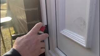 Fast opening tool for door and window repairs lock mate lock-mate
