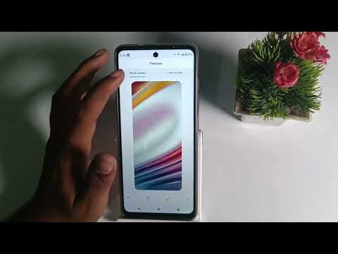 How to set wallpaper in Motorola