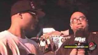 DJ Rhettmatic - 'Interview (Live At Paid Dues 2007)'