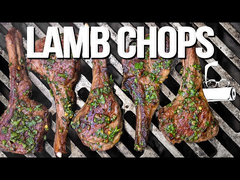 LAMB CHOPS ON THE GRILL (SOMETHING NEW FOR YOUR BBQ) | SAM THE COOKING GUY