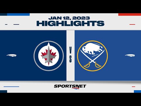 NHL Highlights | Jets vs. Sabres - January 12, 2023