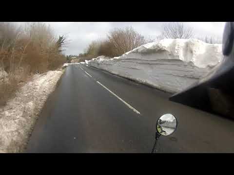Snow Drifts in Wiltshire, March 2018