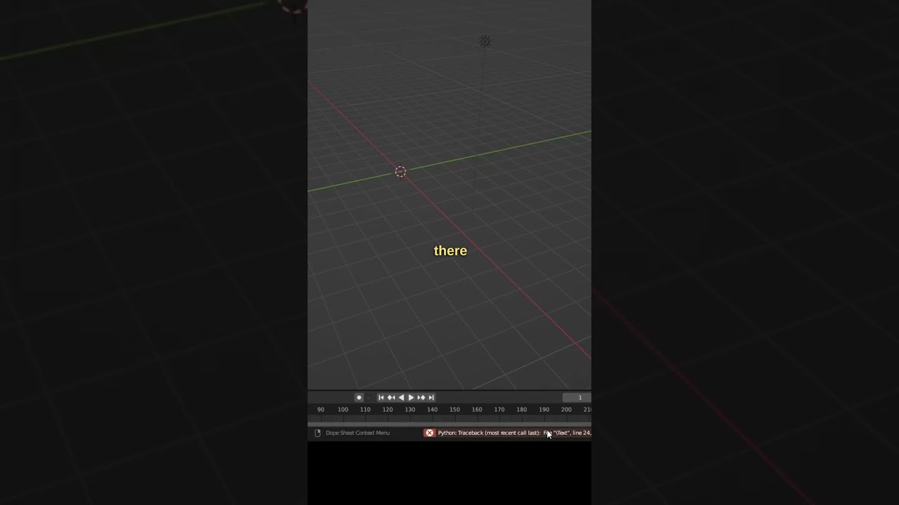 Problem solving in blender 3D tutorial