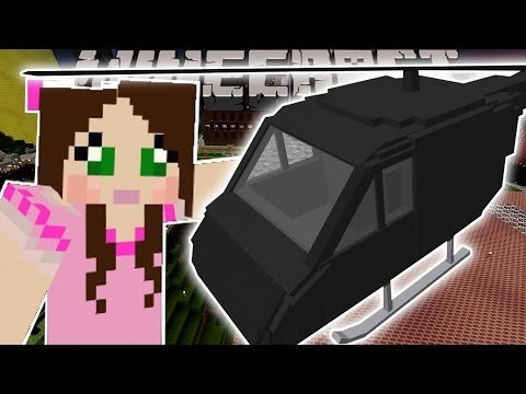US Minecraft - HELICOPTERS RACE IN NOTCH LAND!!