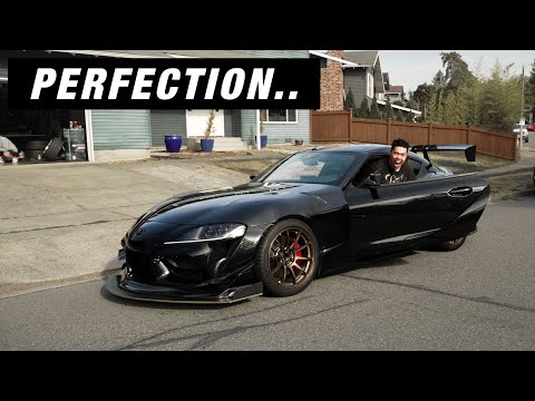 This SUPRA is PERFECT now! 😍 (Voltex Type 10 Swan Neck GT Wing)