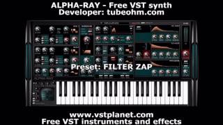 Video thumbnail for Alpha-Ray - Free VST synth - vstplanet.com by Plugins Collection