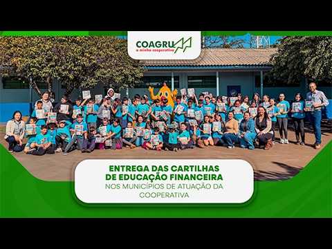 Coagru Informativo - Entrega das Cartilhas de Educação Financeira