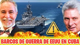 🚨BREAKING NEWS! JESUS ​​ROMERO: "US SENDS WARSHIPS TO CUBA" ⚠️ DIAZ CANEL WILL BE NEXT
