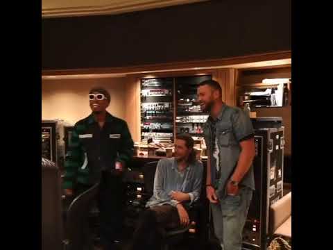 Justin Timberlake and Anderson .Paak - In the Studio [creating a song to Trolls World Tour] Part 3