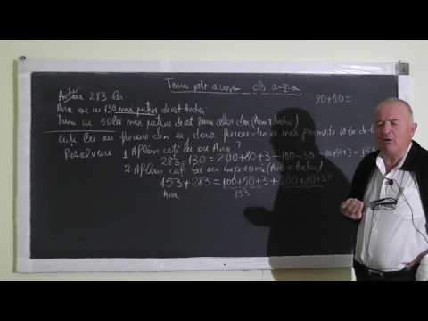 Lectia 1144 - Problema propusa de Mario - Adunari si scaderi cu trecerea peste ordin - Clasa 1