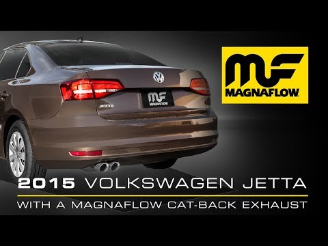 2015 Volkswagen Jetta MagnaFlow Cat-Back Exhaust Soundclip
