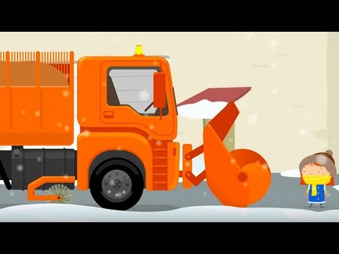 Çizgi film Doktor Mac Wheelie; Kar temizleme aracı.