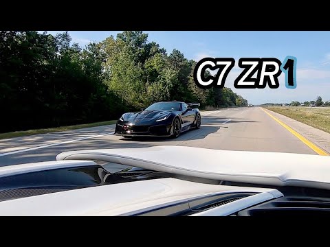 2019 C7 Corvette ZR1 challenges McLaren 720S