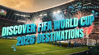 Discover FIFA World Cup 2026 Destinations: The 16 North American Host Cities! #Canada #Mexico #USA